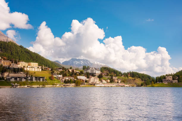 istock Saint Moritz lake in Switzerland in summer 2005145518