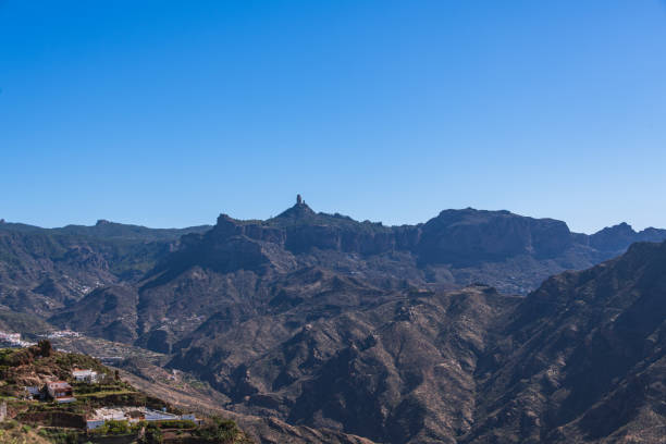 View Over The Imposing Mountains Of Gran Canaria -  The Poet Miguel De Unamuno Called This The Petrified Thunderstorm