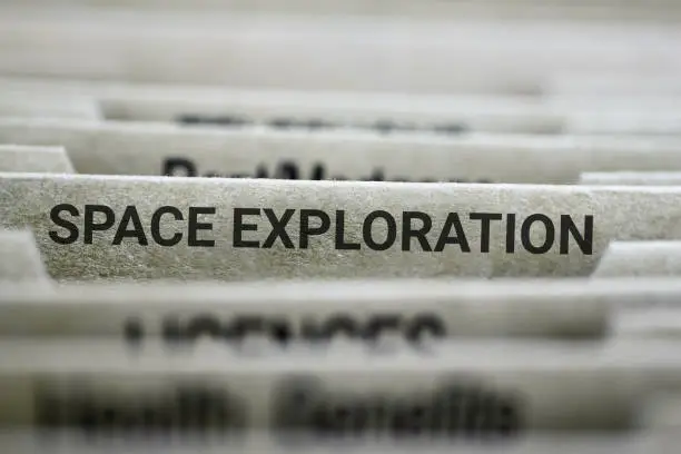 Space exploration case folder