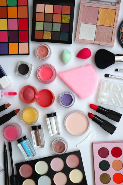 istock Various Beauty Products on White Background 2005314265