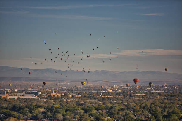 istock Hot Air Balloons Over Albuquerque 2005326973