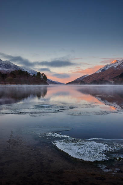istock Loch Shiel with mist during sunrise in wintertime 2005353550