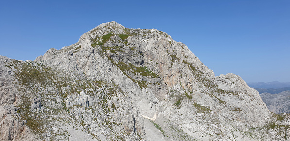 mountain path in Triglav national park, Slovenia