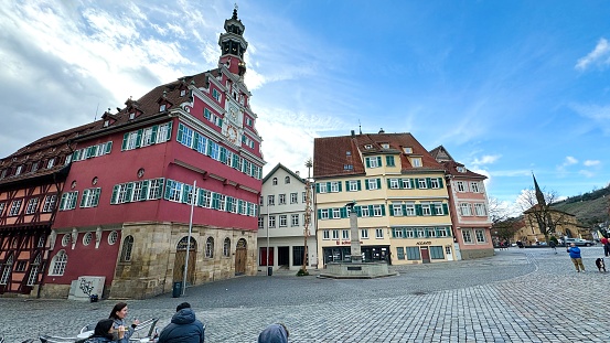 Böblingen, Market Square and Town hall