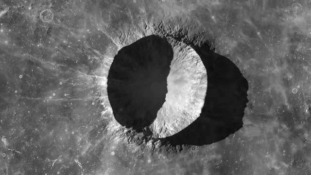 Lunar Crater Background