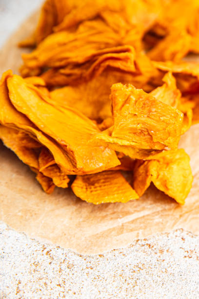 istock dried mango delicious fruit dried fruit useful fresh delicious healthy eating cooking appetizer meal food snack on the table copy space food 2005487598