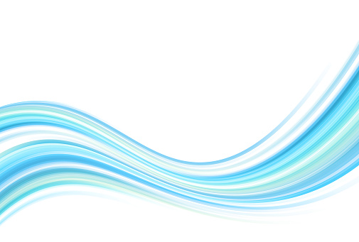 Abstract curved background representing waves and wind, for seasonal events etc.