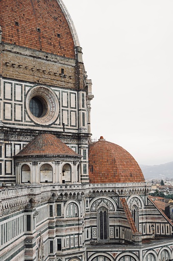 View from the top. Dome. Florence.