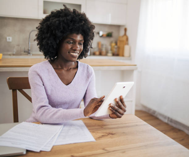 istock Young businesswoman working from home 2005630225