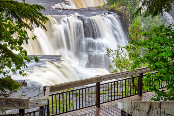 istock Kakabeka Falls Provincial Park Waterfall and Boardwalk 2005656318