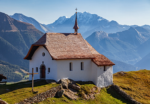 Chapel of Maria zum Schnee, Bettmeralp, Switzerland