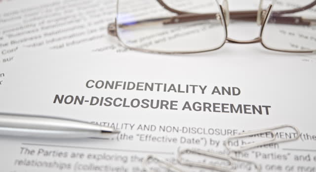 A confidentiality and non-disclosure agreement form safeguards sensitive information, outlining obligations, exceptions, and remedies.