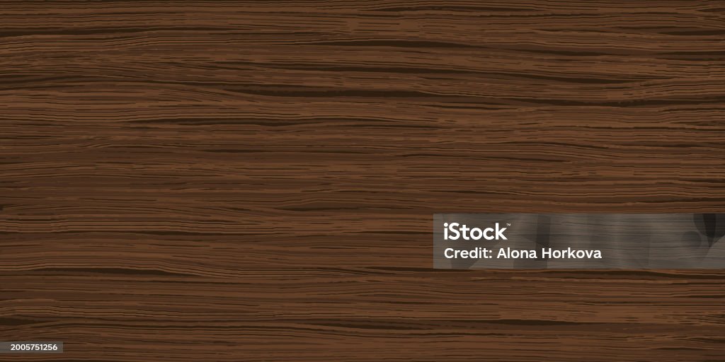 Textura uniforme de madera de nogal - arte vectorial de Madera - Material libre de derechos Textura uniforme de madera de nogal - arte vectorial de Madera - Material libre de derechos