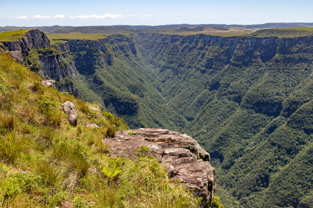istock Forest, river, rocks and mountains in Fortaleza Canyon 2005765455