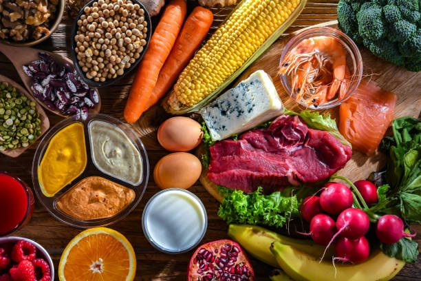 istock A variety of food products representing balanced diet 2005776921