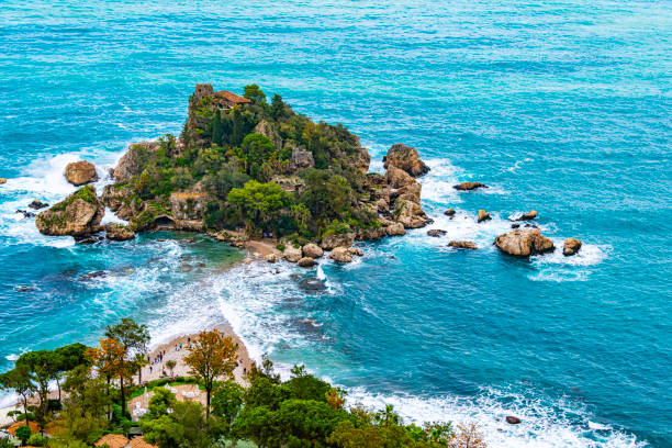 istock Isola Bella in Taormina, Sicily, Italy 2005782618