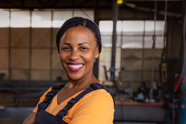 istock Female metal worker African-American ethnicity 2005834187