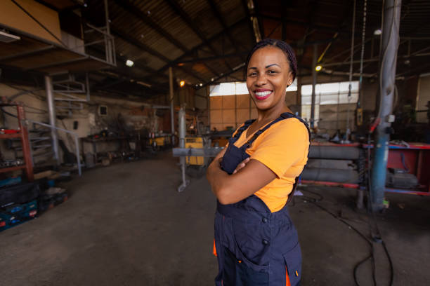 istock Female metal worker African-American ethnicity 2005835694