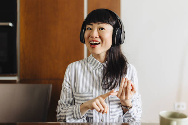istock Businesswoman on video call 2005872820