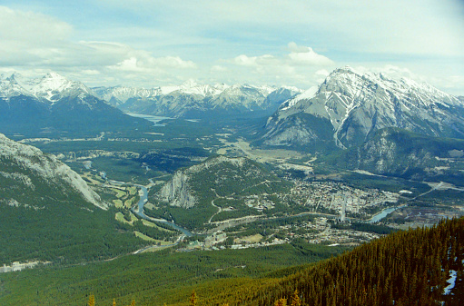 Banff. From old film stock in 1989