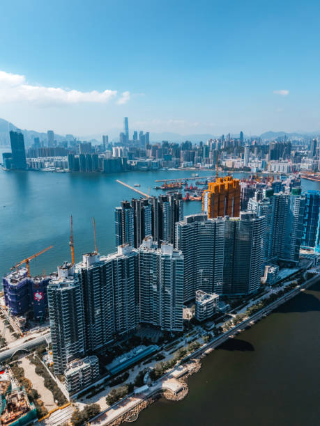 istock Drone view of Kai Tak Development Area in Kowloon, Hong Kong 2006219331
