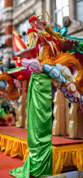 istock Dragon dance during Chinese lunar year celebrations in London, England 2006222449