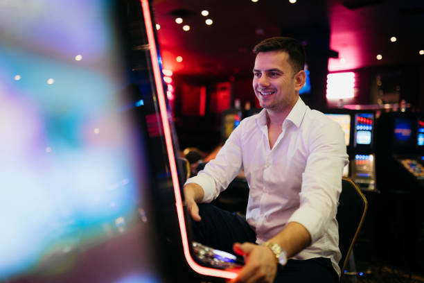 istock Young winner in a casino 2006246735