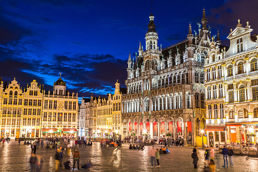 The Grand Place in Brussels