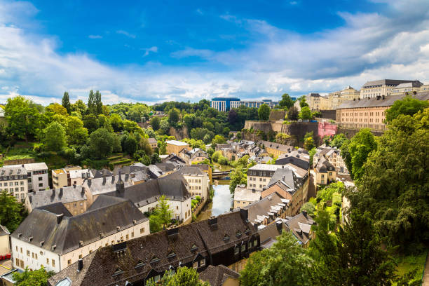 istock Panoramic cityscape of Luxembourg 2006270699