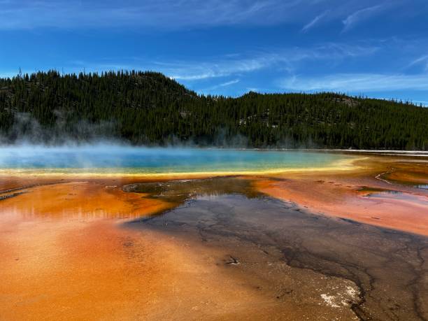 istock Scenic view of Prismatic Spring, Yellowstone 2006271728
