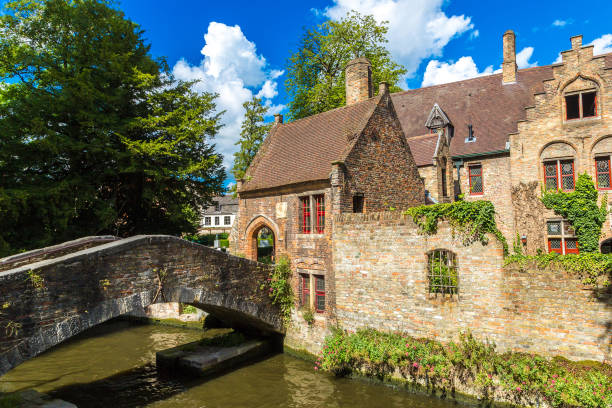 istock Houses along the canal in Bruges 2006271741