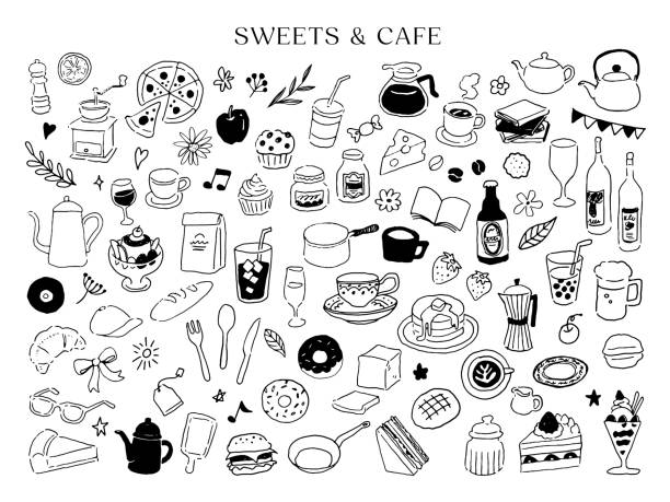 463,500+ Cafe Food Illustration Stock Illustrations, Royalty-Free