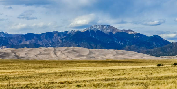istock Great Sand Dunes with mountains in the background, Colorado, US 2006321829
