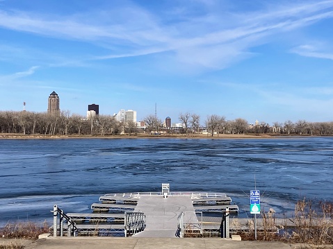 Gray’s Lake Park in Des Moines, Iowa