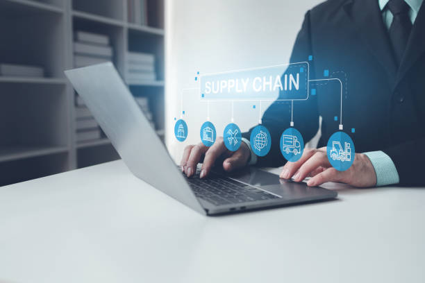 istock Logistics and Supply Chain transportation concepts, finding products to meet consumer needs and transporting products to consumers, distributing product networks around the world. 2006469439