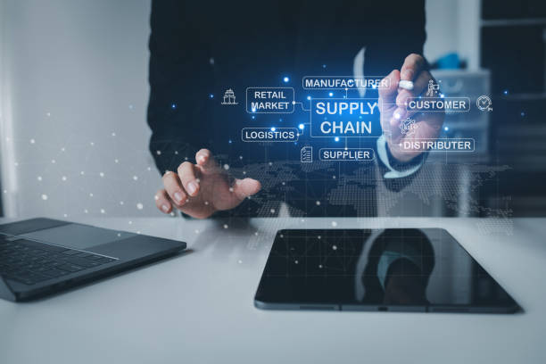 istock Logistics and Supply Chain transportation concepts, finding products to meet consumer needs and transporting products to consumers, distributing product networks around the world. 2006471020