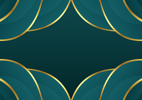 background tosca with golden luxury