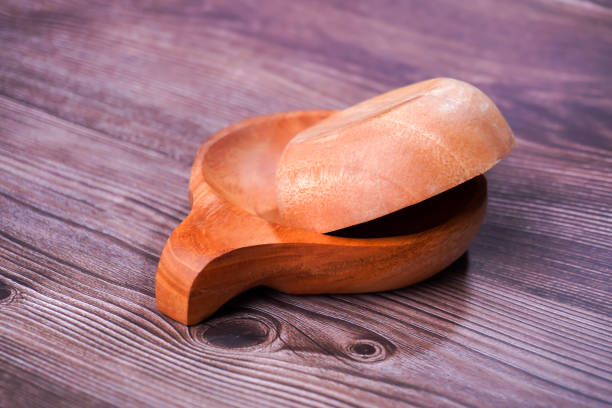 istock a dining place made of brown wood 2006746969