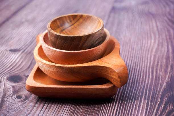istock a dining place made of brown wood 2006779878