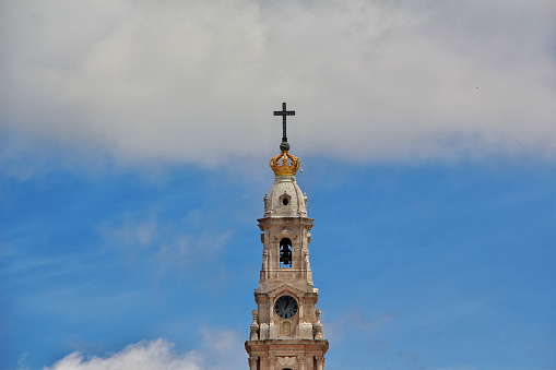 The church in Fatima, Portugal