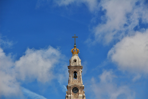 Church Bell Tower Venice Italy near Rialto