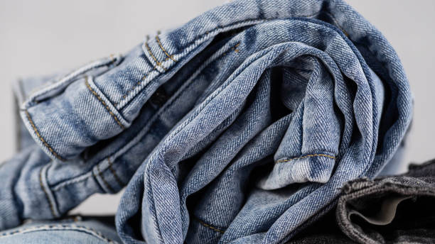 istock Jeans. Modern, youth women's denim trousers. 2006917932