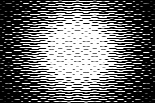 Abstract sun or moon halftone wave background