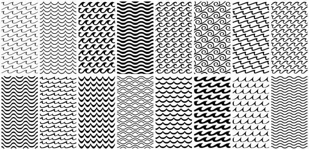 Vector illustration of Seamless patterns