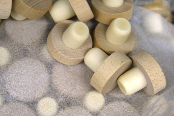 istock Various synthetic and wood corks for bottling gin, whisky and other spirits 2007108953