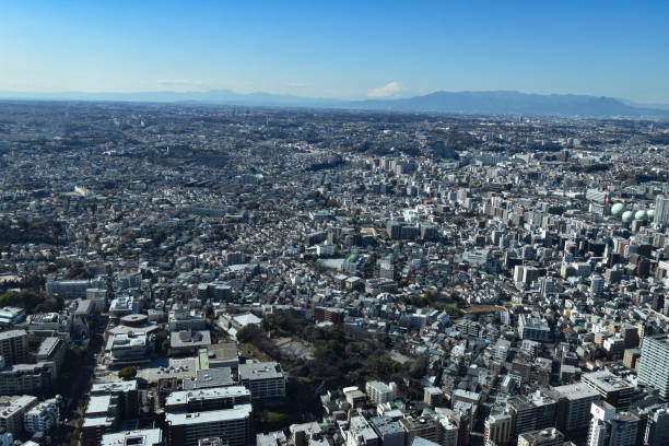 istock Mt. Fuji seen from Yokohama Landmark Tower 2007111088