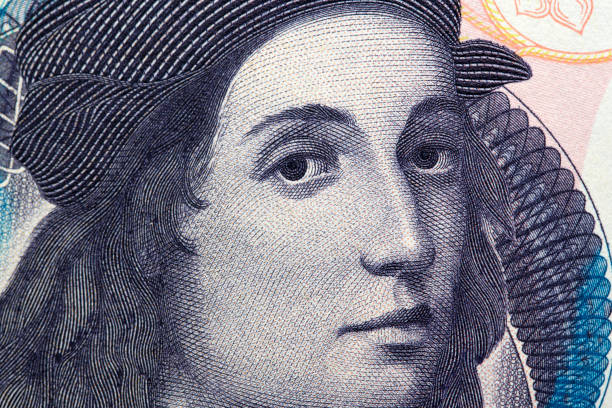 istock Raphael a closeup portrait from Italian money 2007206172