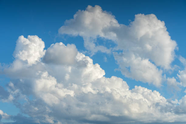 Photos of some white clouds and cloudscape blue sky
