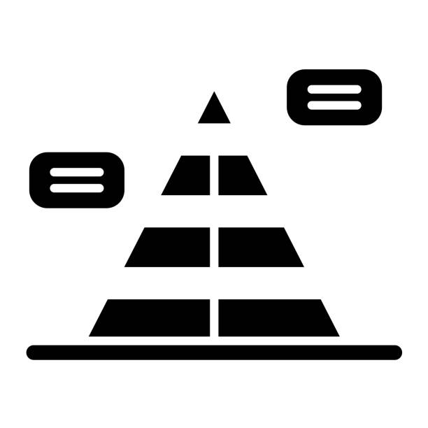 pyramid icon - 11817 stock illustrations