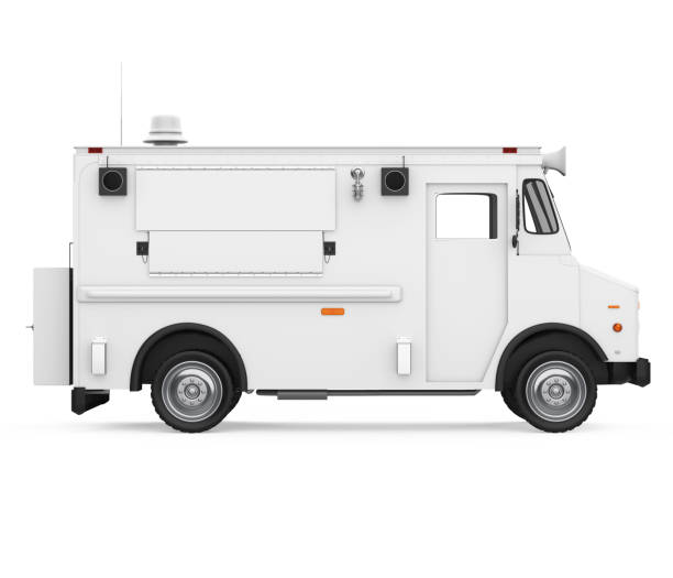 istock Food Truck Isolated 2007381762